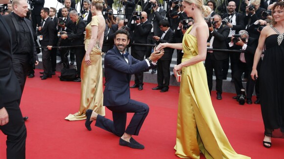 Cannes 2015 : Une demande en mariage sur le tapis rouge vire à l'échec...
