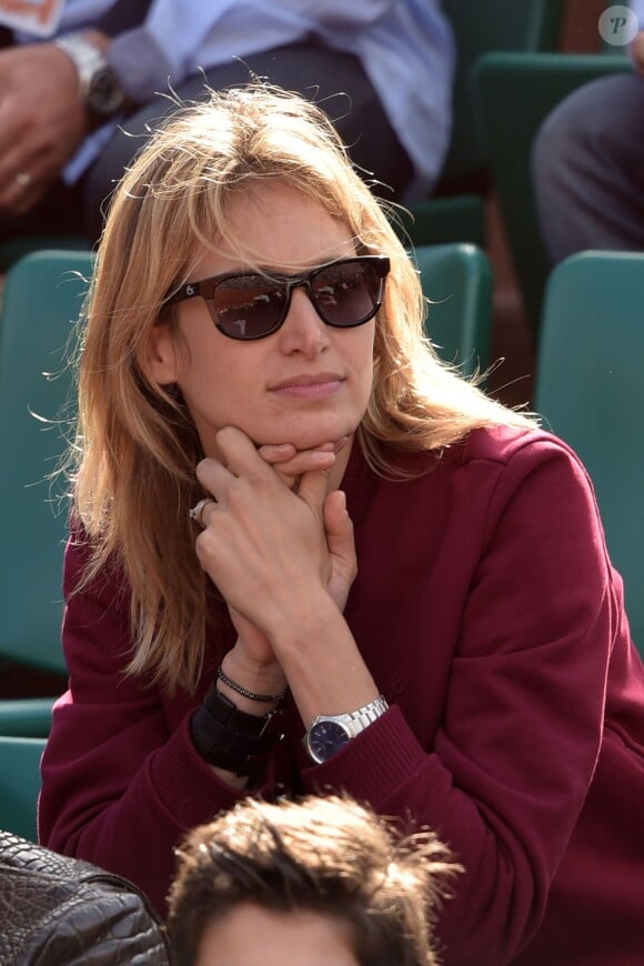 Pauline Lefèvre au second jour des Internationaux de Roland-Garros à Paris, le 25 mai 2015
