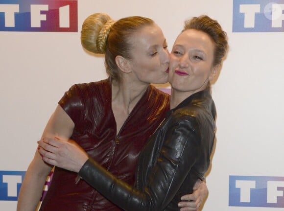 Alexandra Lamy et sa soeur Audrey Lamy - Avant-Première du film "Ce soir je vais tuer l'assassin de mon fils" à l'Elysée Biarritz à Paris le 24 mars 2014