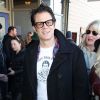 Johnny Knoxville dans les rues de Park City lors du Festival du Film de Sundance dans l'Utah, le 25 janvier 2015