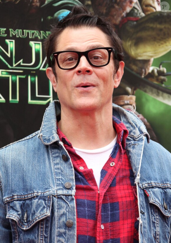 Johnny Knoxville - Première du film "Teenage Mutant Ninja Turtles" à Westwood, le 3 août 2014.