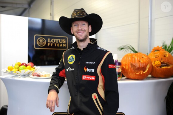 Romain Grosjean au Grand Prix des Etats-Unis à Austin au Texas le 2 novembre 2014