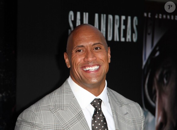 Dwayne Johnson - Première du film "San Andreas" à Los Angeles le 26 mai 2015. 