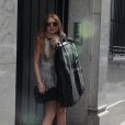  Lindsay Lohan fait du shopping &agrave; Milan, le 28 avril 2015 