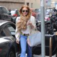  Lindsay Lohan fait du shopping &agrave; Milan, le 28 avril 2015. 
