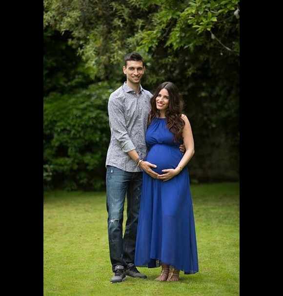 Javier Pastore et sa belle Chiara, enceinte - mai 2015