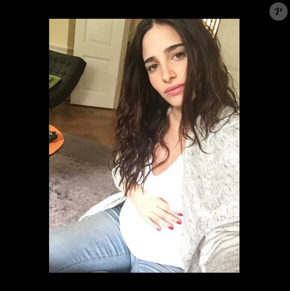 Chiara, la compagne de Javier Pastore, enceinte de son premier enfant - 2015