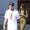 Tyga et Kylie Jenner à Beverly Hills, Los Angeles, le 1er juin 2015.