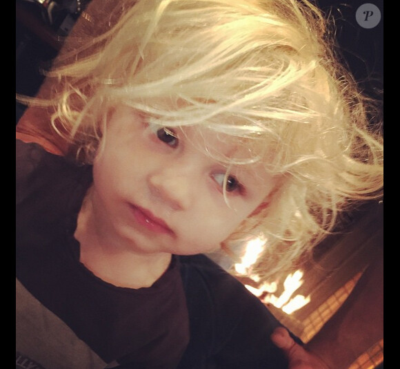 Jessica Simpson a ajouté une photo de son fils Ace sur Instagram, le 22 mai 2015