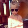 Jessica Simpson a ajouté une photo  de sa fille Maxwell sur Instagram, le 8 février 2015