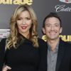 David Faustino et sa compagne Lindsay Bronson, enceinte - Première de "Entourage" au Regency Village Theatre de Los Angeles le 1er juin 2015