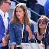Kim Sears (Kim Murray) - People dans les tribunes des Internationaux de France de tennis de Roland-Garros le 3 juin 2015.