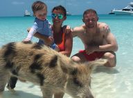 Wayne Rooney : Vacances au soleil avec Coleen, leurs enfants et... un cochon