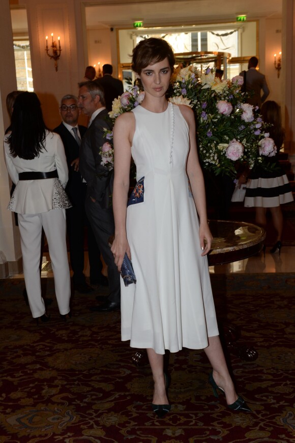 Louise Bourgoin - Gala de charité annuel de la Fondation Maud Fontenoy à l'hôtel Bristol à Paris, le 4 juin 2015.