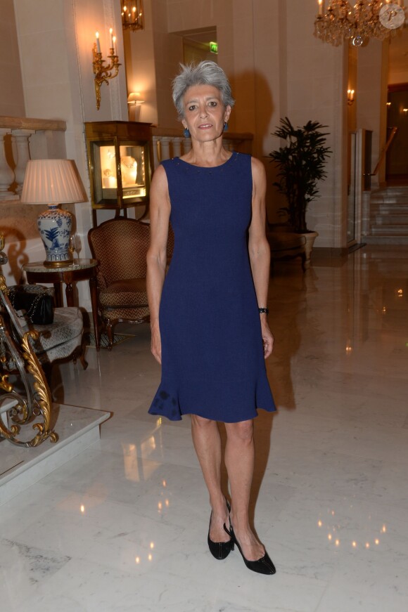 Claudie Haigneré - Gala de charité annuel de la Fondation Maud Fontenoy à l'hôtel Bristol à Paris, le 4 juin 2015.