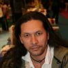 Teheiura au Salon du livre à Paris le 22 mars 2015.