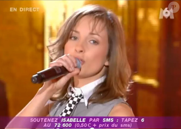 Isabelle Ithurburu, en avril 2007, dans Nouvelle Star sur M6.