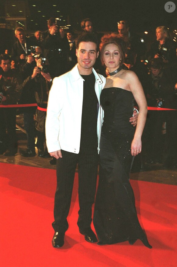 Mario et Jessica (Star Academy saison 1), à Cannes en janvier 2002.