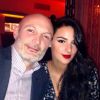 Jade Leboeuf avec son papa, l'ex-footballeur Frank Leboeuf - 2015