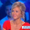 Enora Malagré "touchée" par le résultat du sondage sur les chroniqueurs les plus agaçants, de Télé 2 Semaines, dans Touche pas à mon poste, sur D8, le lundi 8 juin 2015