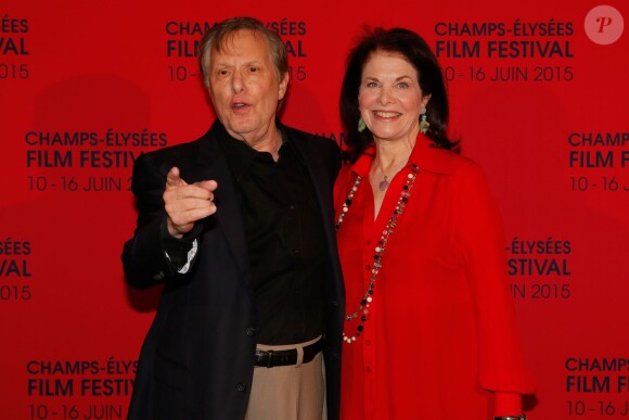 William Friedkin (réalisateur du film l'Exorciste) et sa femme Sherry Lansing - Projection du film "Sorcerer (Le convoi de la peur)" lors du 4e Champs-Elysées FIlm Festival à Paris le 10 juin 2015.