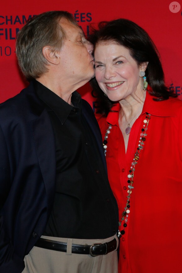 William Friedkin (réalisateur du film l'Exorciste) et sa femme Sherry Lansing - Projection du film "Sorcerer (Le convoi de la peur)" lors du 4e Champs-Elysées FIlm Festival à Paris le 10 juin 2015.