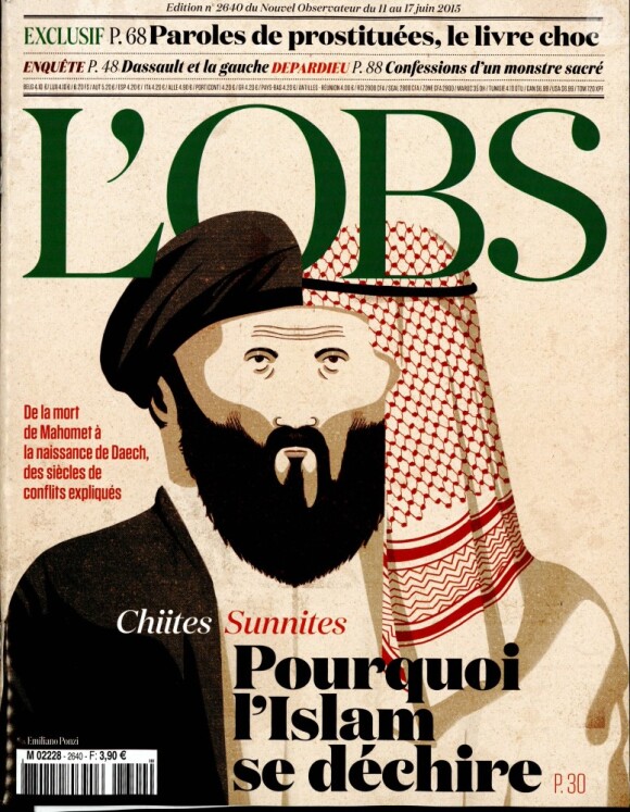 Le magazine L'Obs du 11 juin 2015