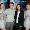 Laura Benanti, Derek Hough et les Rockettes au Radio City Music Hall de New York le 12 mars 2015
