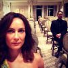 Laura Benanti et son fiancé Patrick Brown, sur Instagram - février 2015