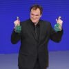 Quentin Tarantino récompensé aux David di Donatello Awards à Rome le 12 juin 2015.