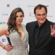  Courtney Hoffman et son compagnon Quentin Tarantino aux David di Donatello Awards &agrave; Rome, le 12 juin 2015. 