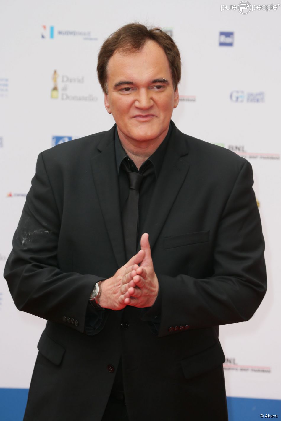 Quentin Tarantino attends the 2015 David di Donatello Awards Ceremony in Rome, Italy on June 12, 2015. Photo by Alessia Paradisi/ABACAPRESS.COM13/06/2015 - Rome
