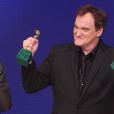  Le r&eacute;alisateur Quentin Tarantino r&eacute;compens&eacute; aux David di Donatello Awards &agrave; Rome le 12 juin 2015. 