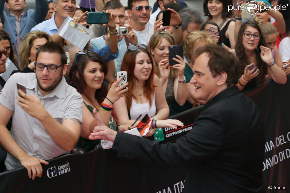  Quentin Tarantino aux David di Donatello Awards &amp;agrave; Rome le 12 juin 2015. 