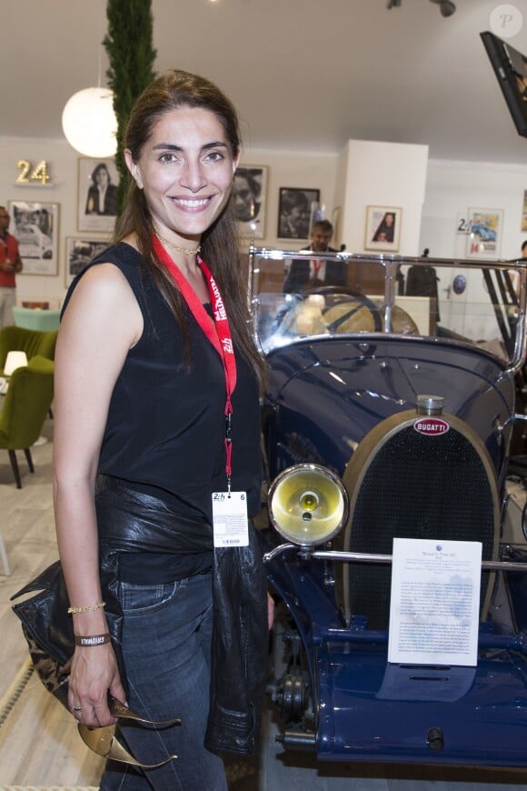 Caterina Murino lors de la 83e édition des 24 Heures du Mans, le 13 juin 2015. 