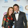Martina Hingis et Patrick Mouratoglou lors du gala de la fondation Champ'Seed à Monaco le 19 mai 2015
