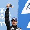 Patrick Dempsey a terminé à la seconde place des 24 Heures du Mans en catégorie GT Am, le 14 juin 2015 au Mans, sur le Circuit des 24 Heures