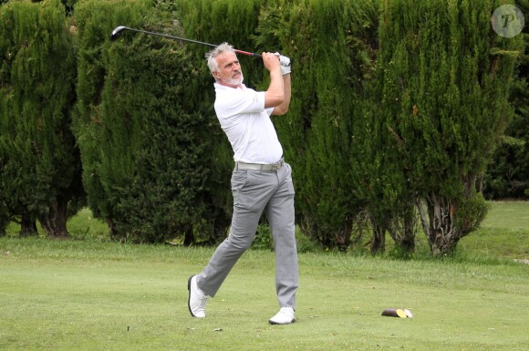 David Ginola lors de la Mapauto Golf Cup au Old Course de Mandelieu-la-Napoule, le 12 juin 2015