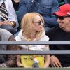 Zlatan Ibrahimovic et sa compagne Helena Seger à Roland-Garros le 28 mai 2015 à Paris