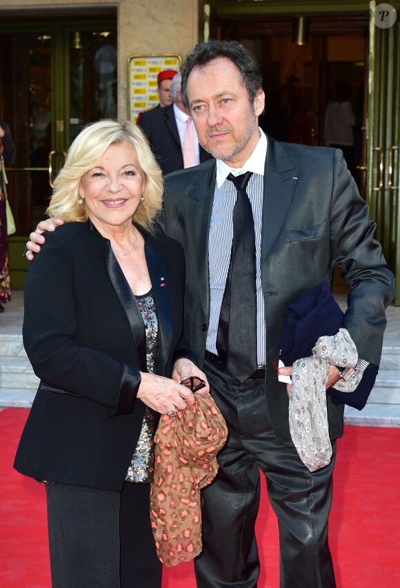 Nicoletta et son mari Jean-Christophe Molinier - 21e Gala "Musique contre l'oubli" au profit d'Amnesty International au Thêatre Des Champs-Elysées à Paris le 17 juin 2015.