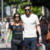 Hugo Lloris et sa belle Marine, amoureux avenue Montaigne, à Paris le 8 juin 2015