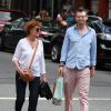 Susan Sarandon et Jonathan Bricklin dans les rues de New York le 26 juillet 2014