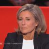 Claire Chazal, très émue, dans Le Divan de Marc-Olivier Fogiel sur France 3, le mardi 23 juin 2015.