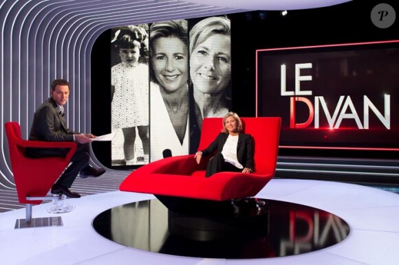 Exclusif : Claire Chazal sur le Divan de Marc Olivier Fogiel enregistré le 23 mai 2015 pour une diffusion le 23 juin 2015 sur France 3.