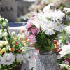 Fleurs aux obsèques de Eduardo Cruz à Madrid, le 20 juin 2015. Eduardo Cruz, le père de Penelope Cruz, Monica Cruz et Eduardo Cruz Jr est décédé le 18 juin. 