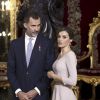 Une réception pour la première année de règne de Felipe VI s'est tenue à Madrid en présence de la reine Letizia, de Juan Carlos et son épouse Sofia, le 19 juin 2015