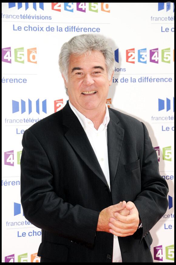 Georges Pernoud - Conférence de presse de rentrée de France Télévisions à Paris, le 28 août 2008.