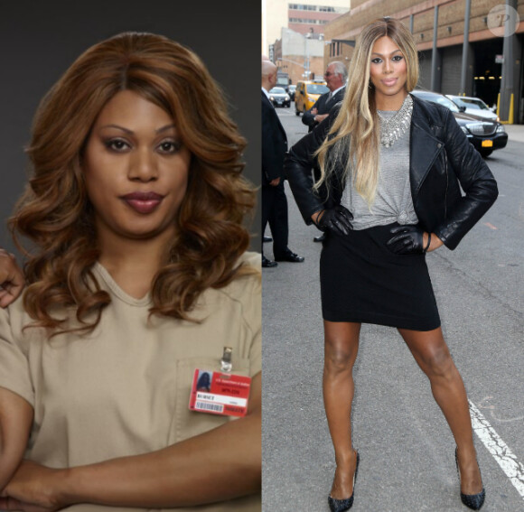 LAverne Cox, qui incarne Sophia Burset, à l'OrangeCon organisé le 11 juin à New York pour le lancement de la saison 3 d'Orange is the New Black.