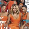 Laverne Cox et les stars d'Orange is the New Black en couverture du mensuel Essence, juin 2015.