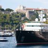 Le prince Albert II de Monaco lors de l'inauguration du yacht "Yersin" à Monaco le 20 juin 2015.